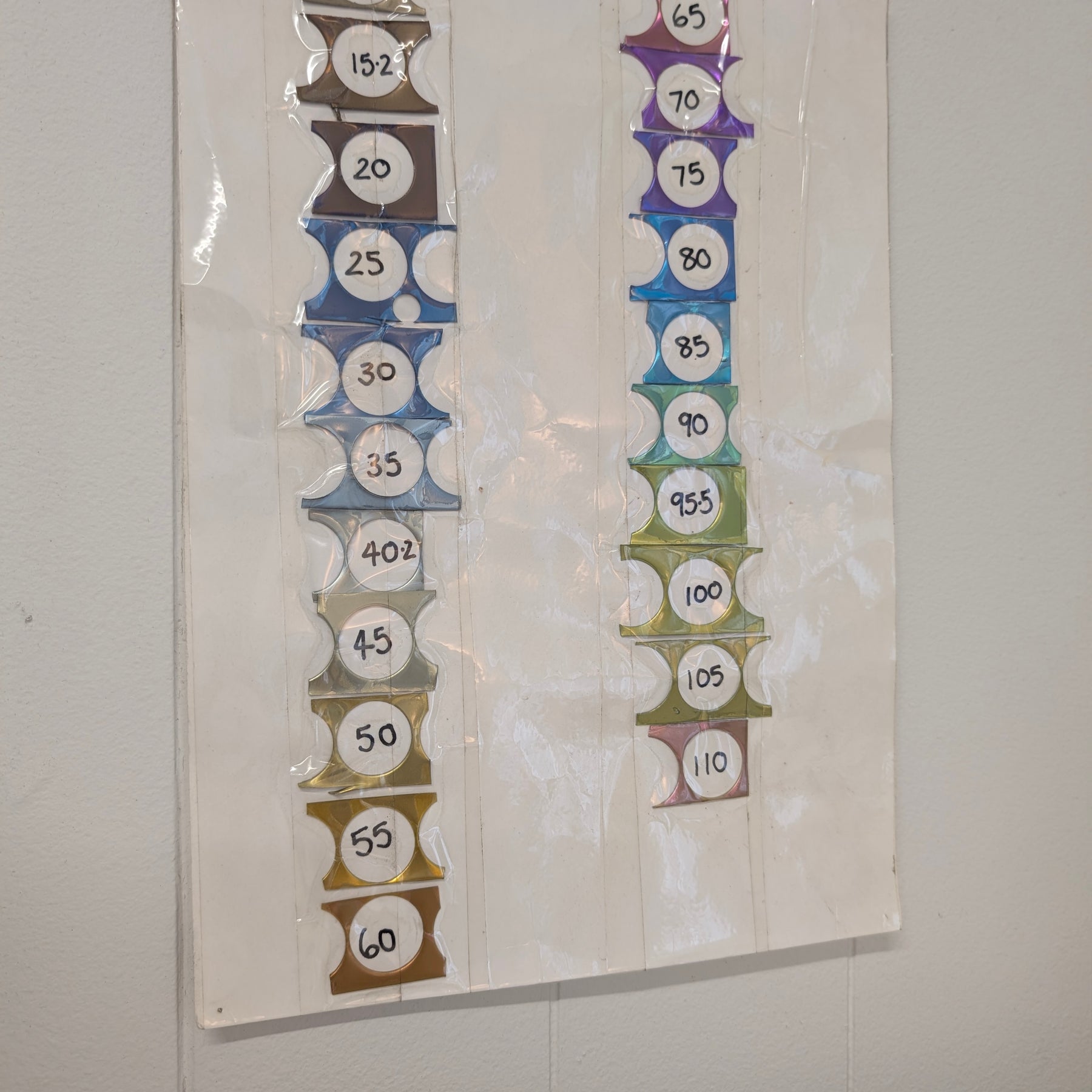 handmade teal niobium × silver small earrings