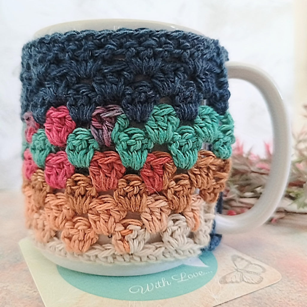 Crochet Handle Loop Mug Cosy