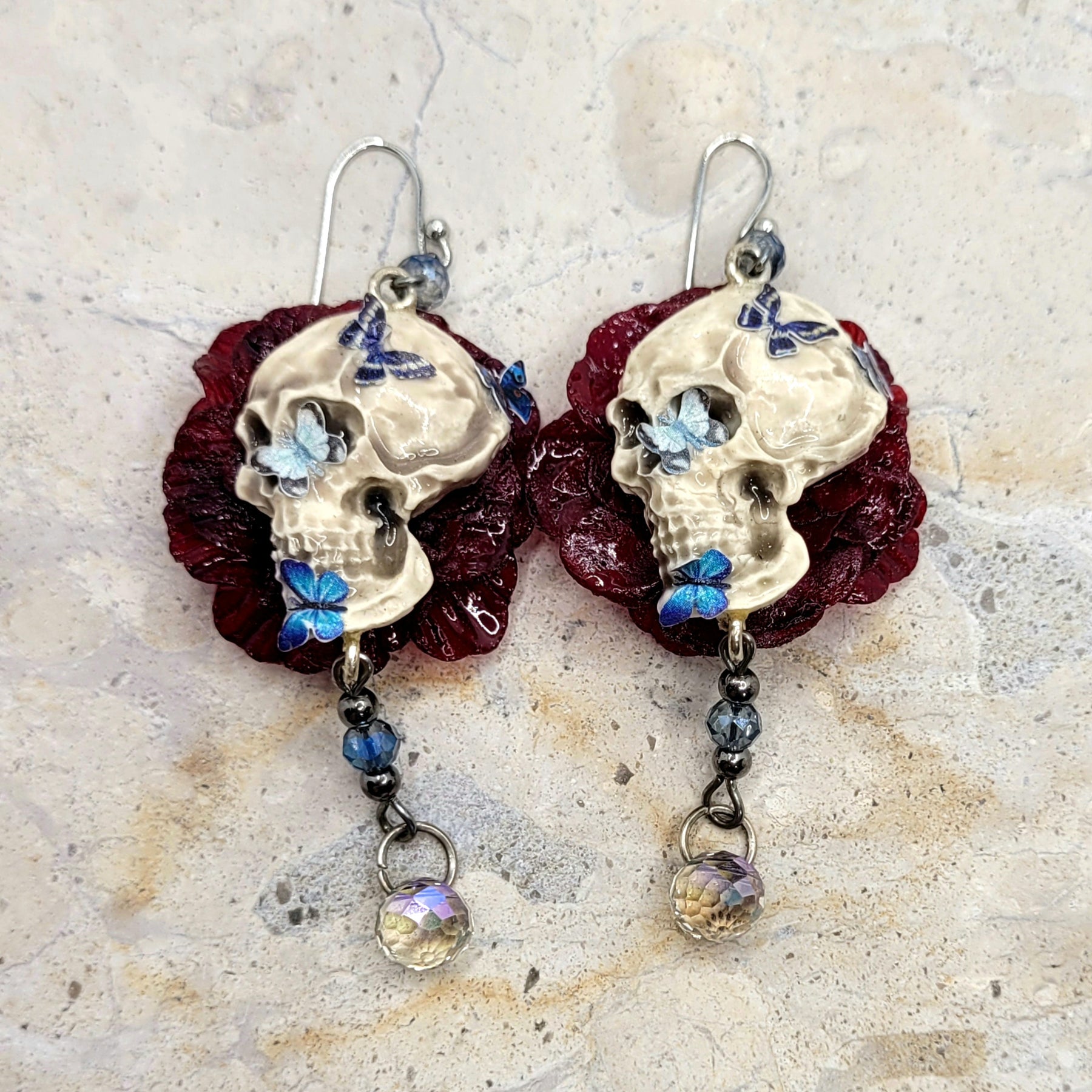 Gothic Bloom (Blue butterflies)