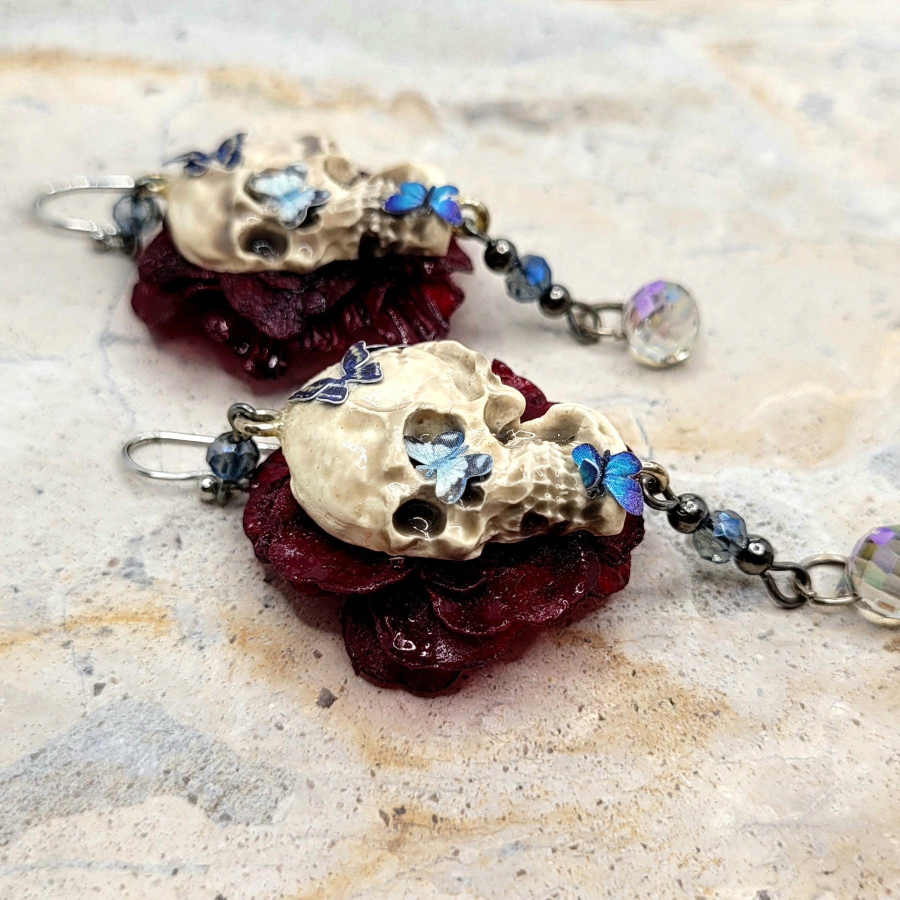 Gothic Bloom (Blue butterflies)