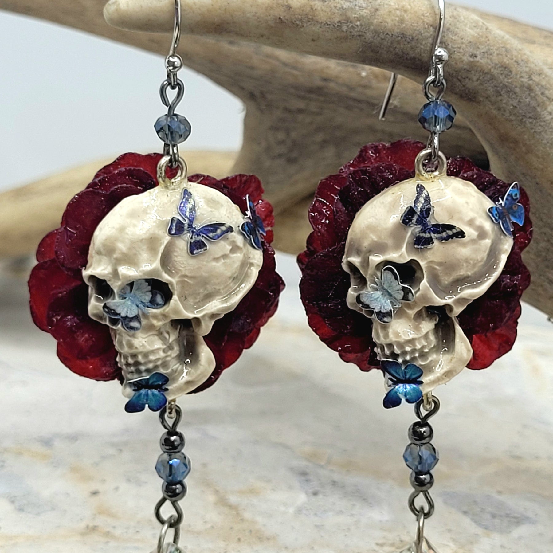 Gothic Bloom (Blue butterflies)
