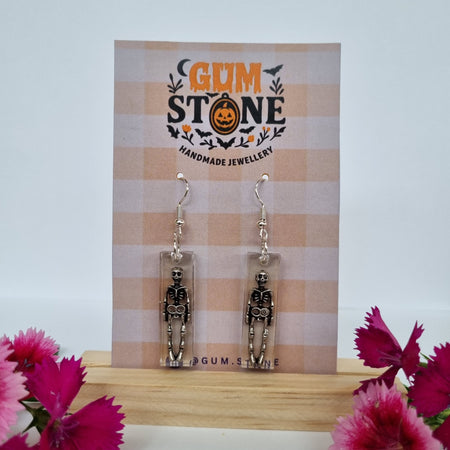 Skeleton Hand Earrings