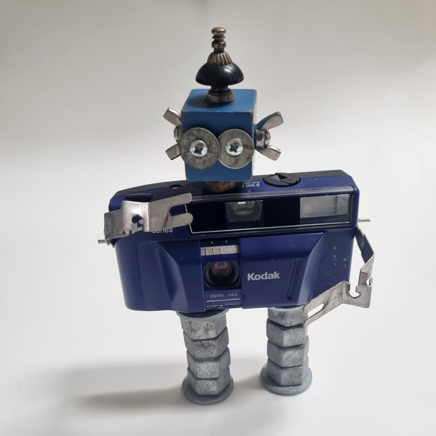 Mini Scrap Bot Remade, Reimagined: Upcycled Scrapbot