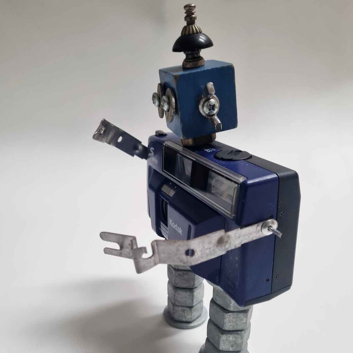 Mini Scrap Bot Remade, Reimagined: Upcycled Scrapbot
