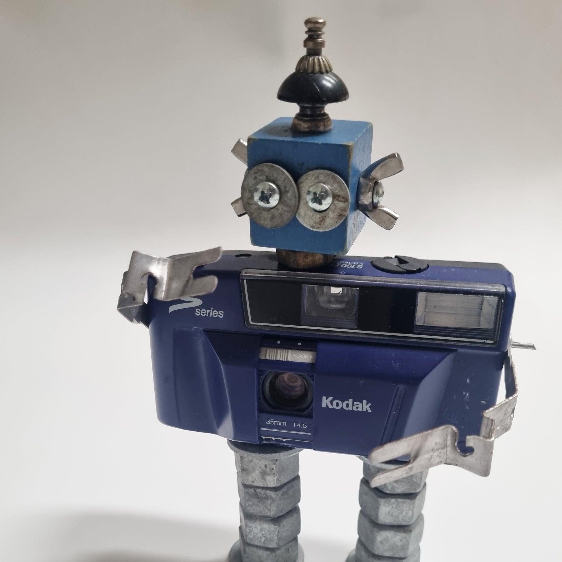 Mini Scrap Bot Remade, Reimagined: Upcycled Scrapbot