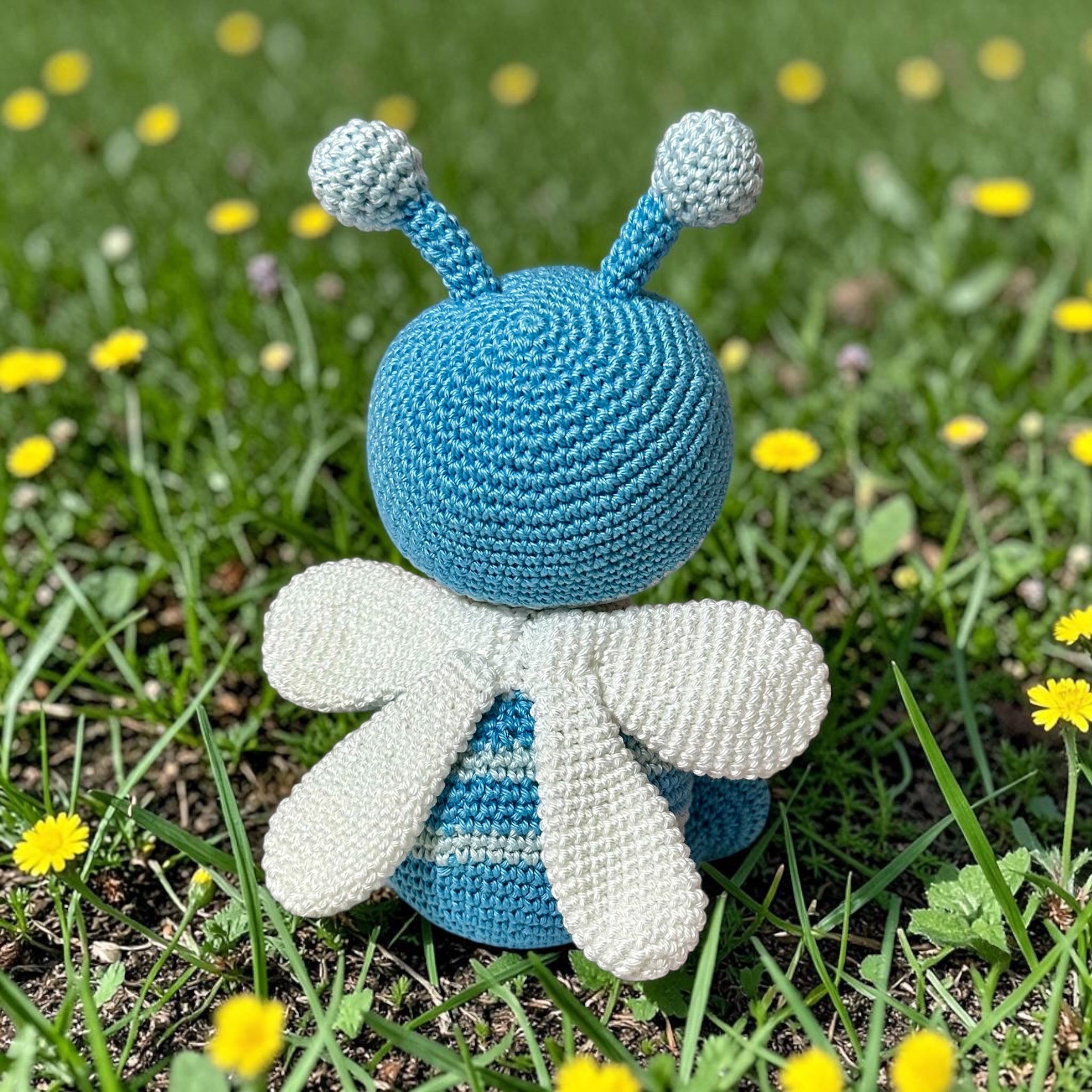 Crochet Winged Insect — Whimsical Woodland Friend 🐝✨