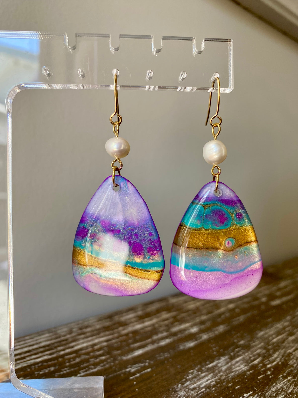 Freshwater Pearl Collection Dangle Earrings