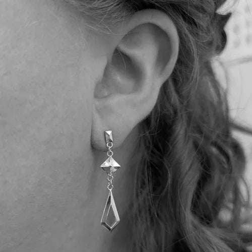 faceted rectangle, square and kite studs