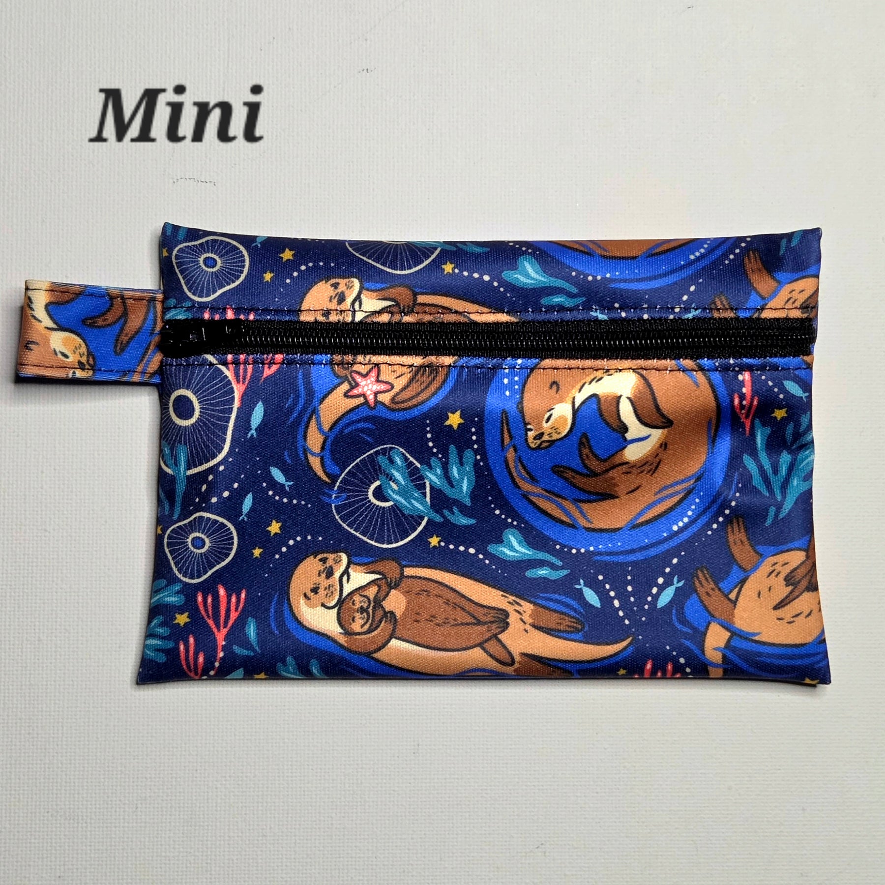 Wet Bags, Cute otter fabric, varous sizes
