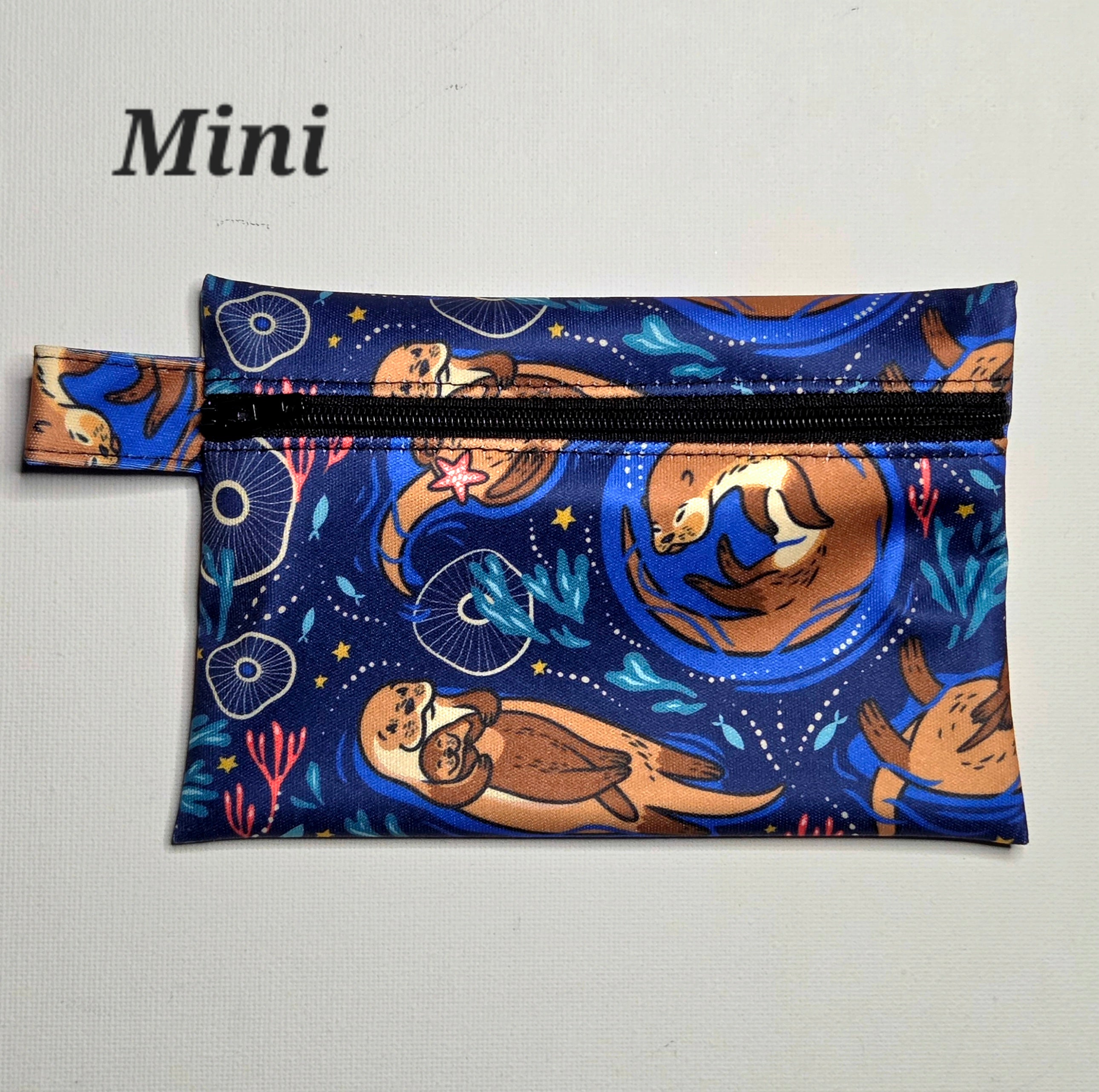 Wet Bags, Cute otter fabric, varous sizes