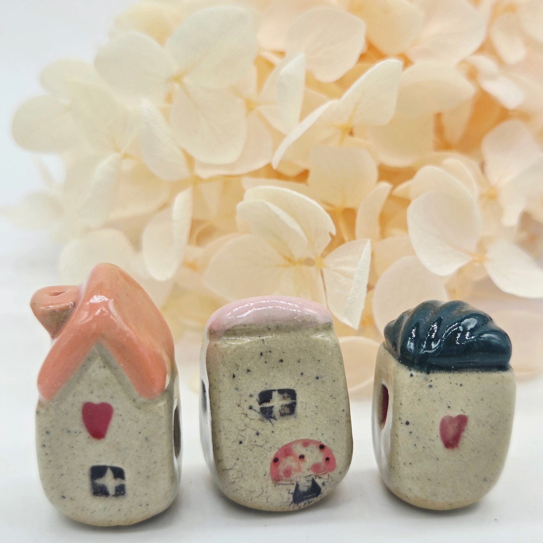 Tiny Ceramic Village - Maple Crescent