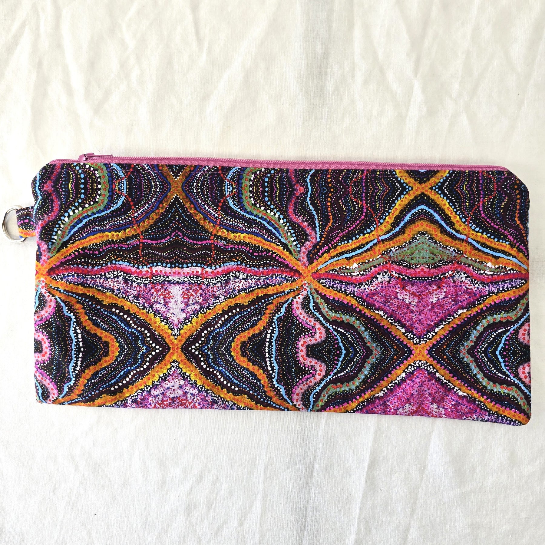 Handmade | Pencil Case | Double Zippered | Indigenous Design