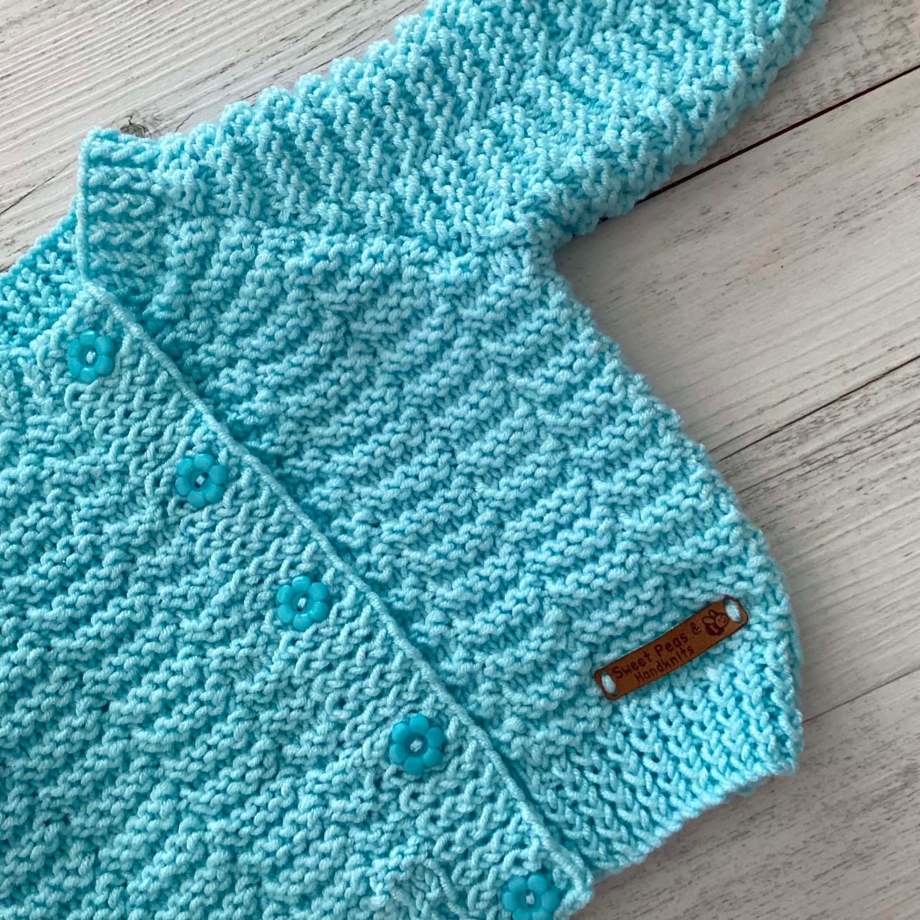 Baby Knitted Cardigan & Hat