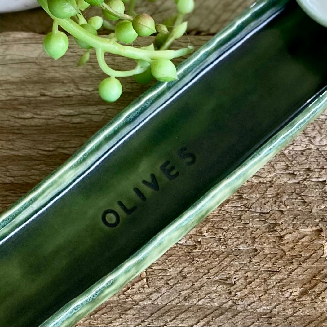 Olive & Earth — Handmade Ceramic Olive Boats