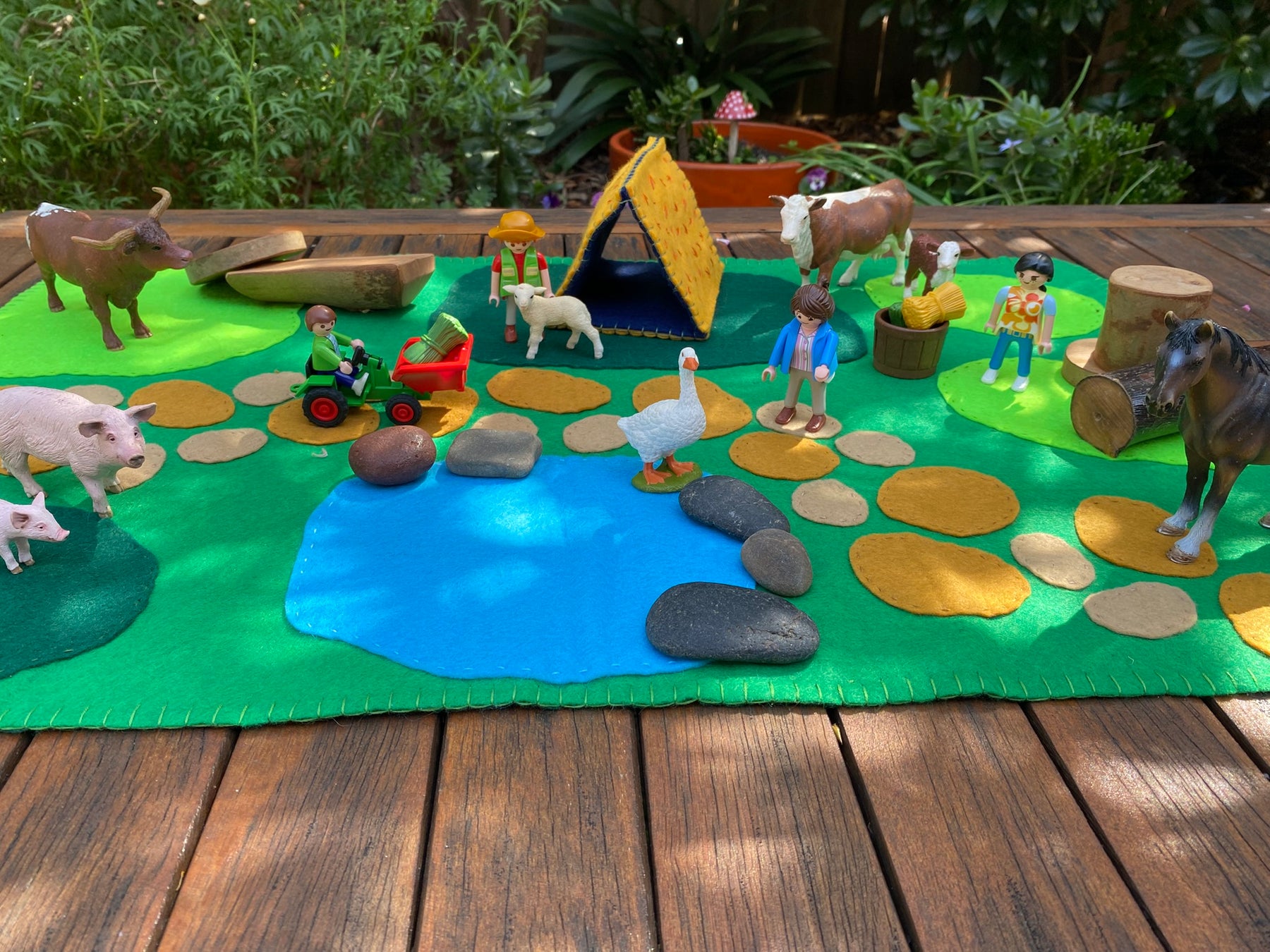 Play Felt Mat Large - Explore the outdoors #3