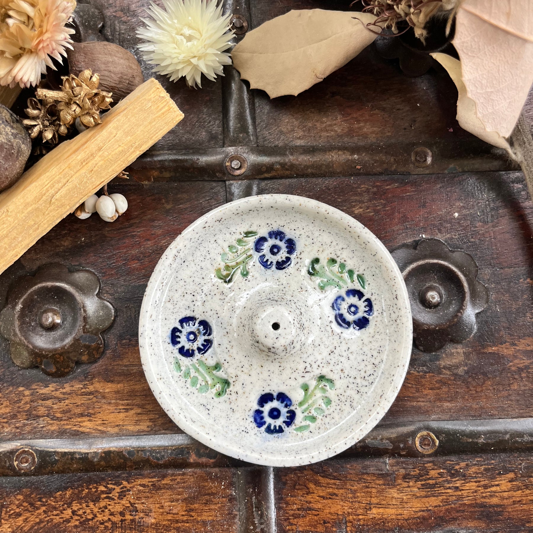 The Floral Imprint Incense Holder