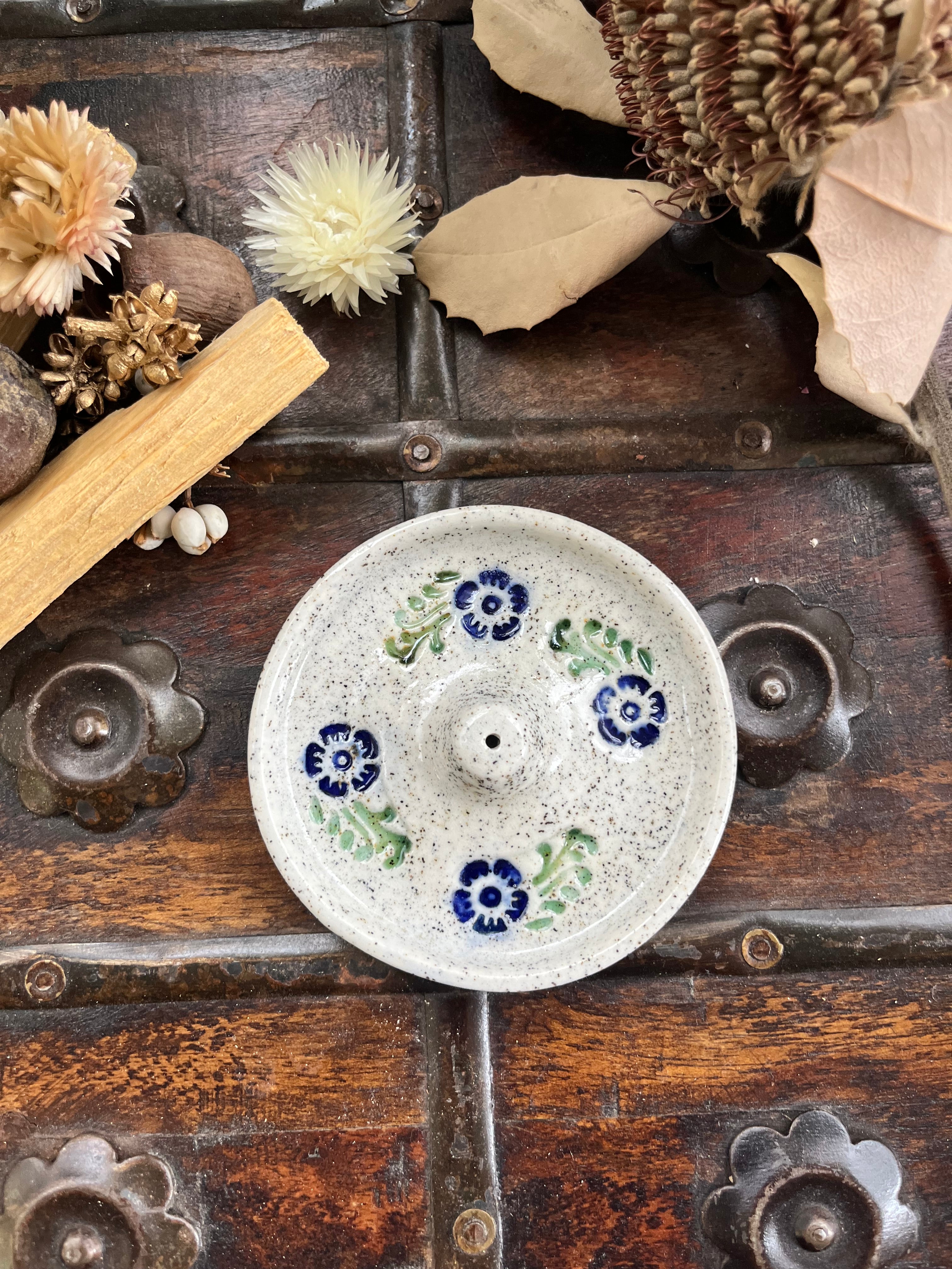 The Floral Imprint Incense Holder