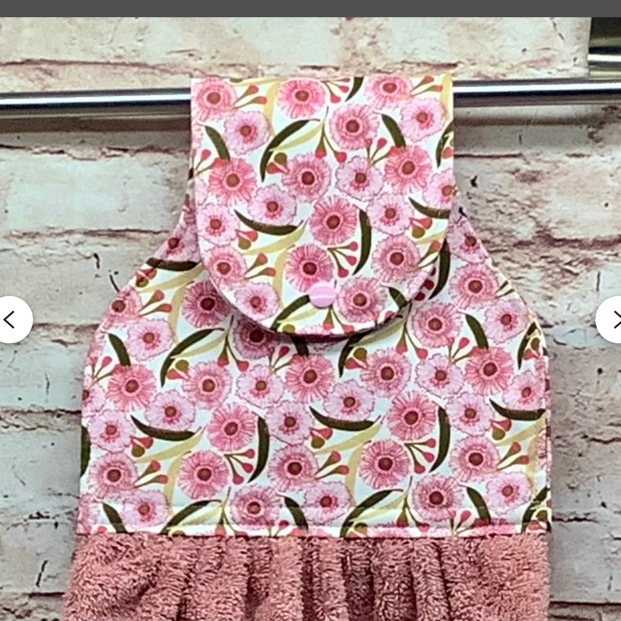 Australian wildflowers hanging hand towel -  3 Designs