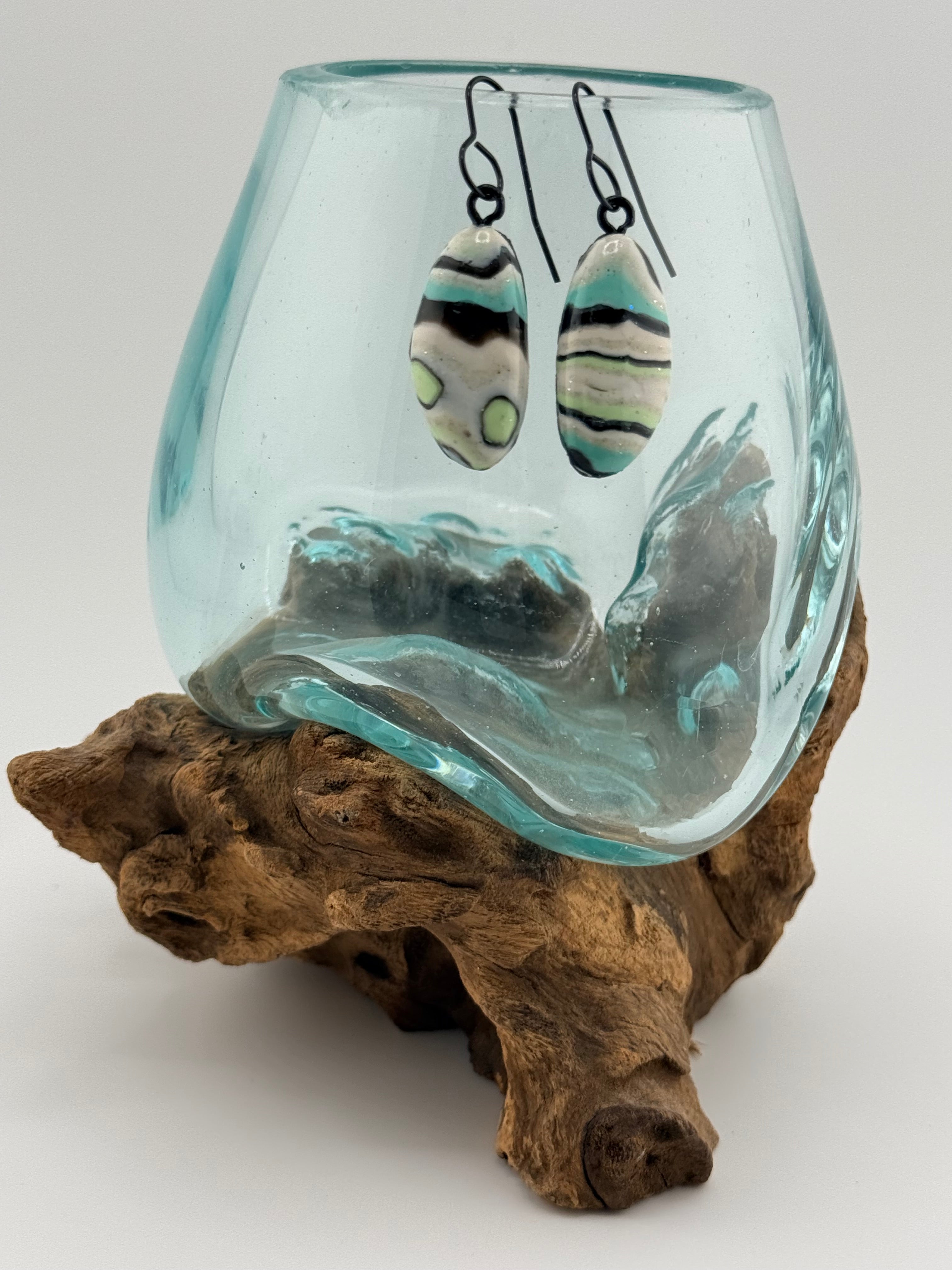 The Off Pattern Collection | Oval Drop Earrings