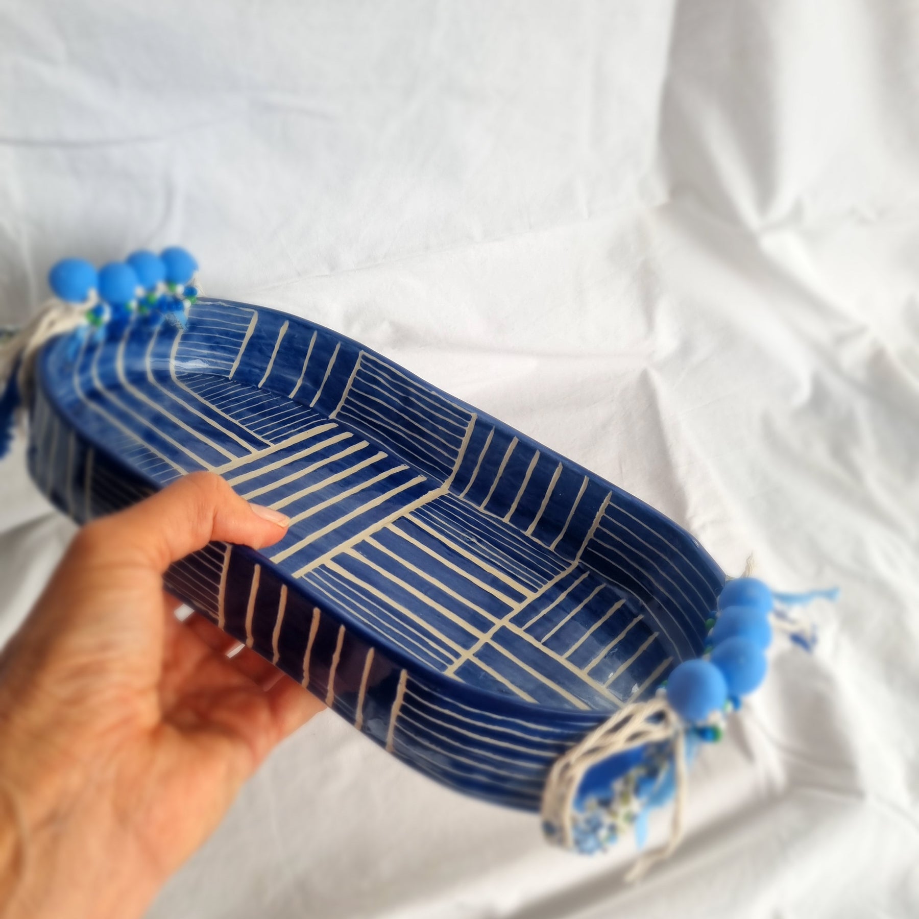 Handmade serving platter