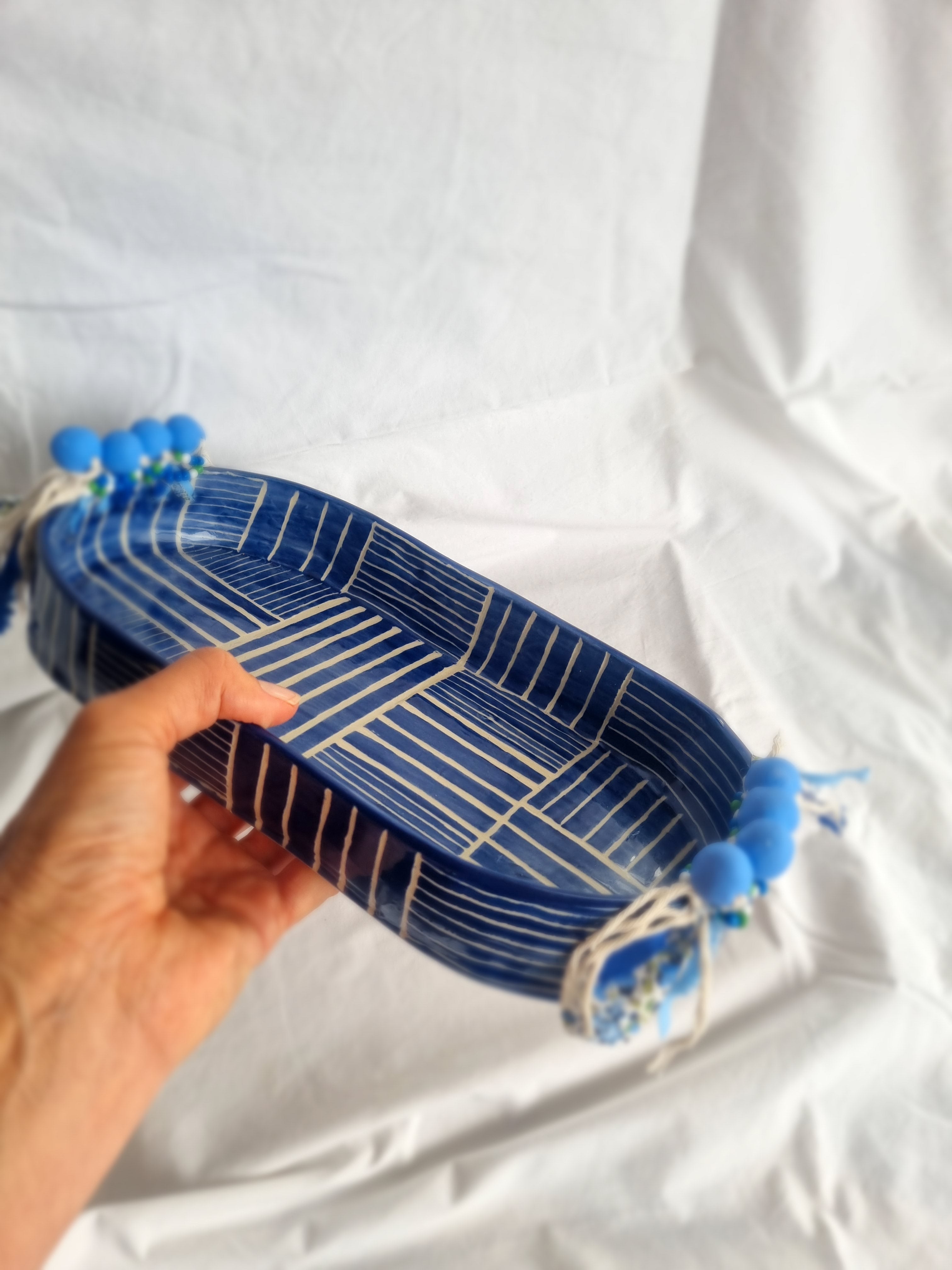 Handmade serving platter
