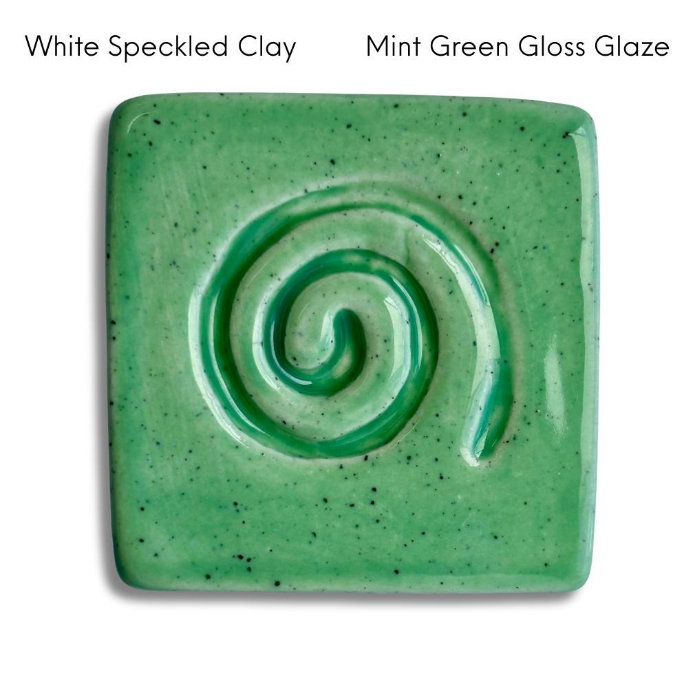 CUSTOM - Garlic/Ginger Grater + Herb Stripper in White Speckled Clay