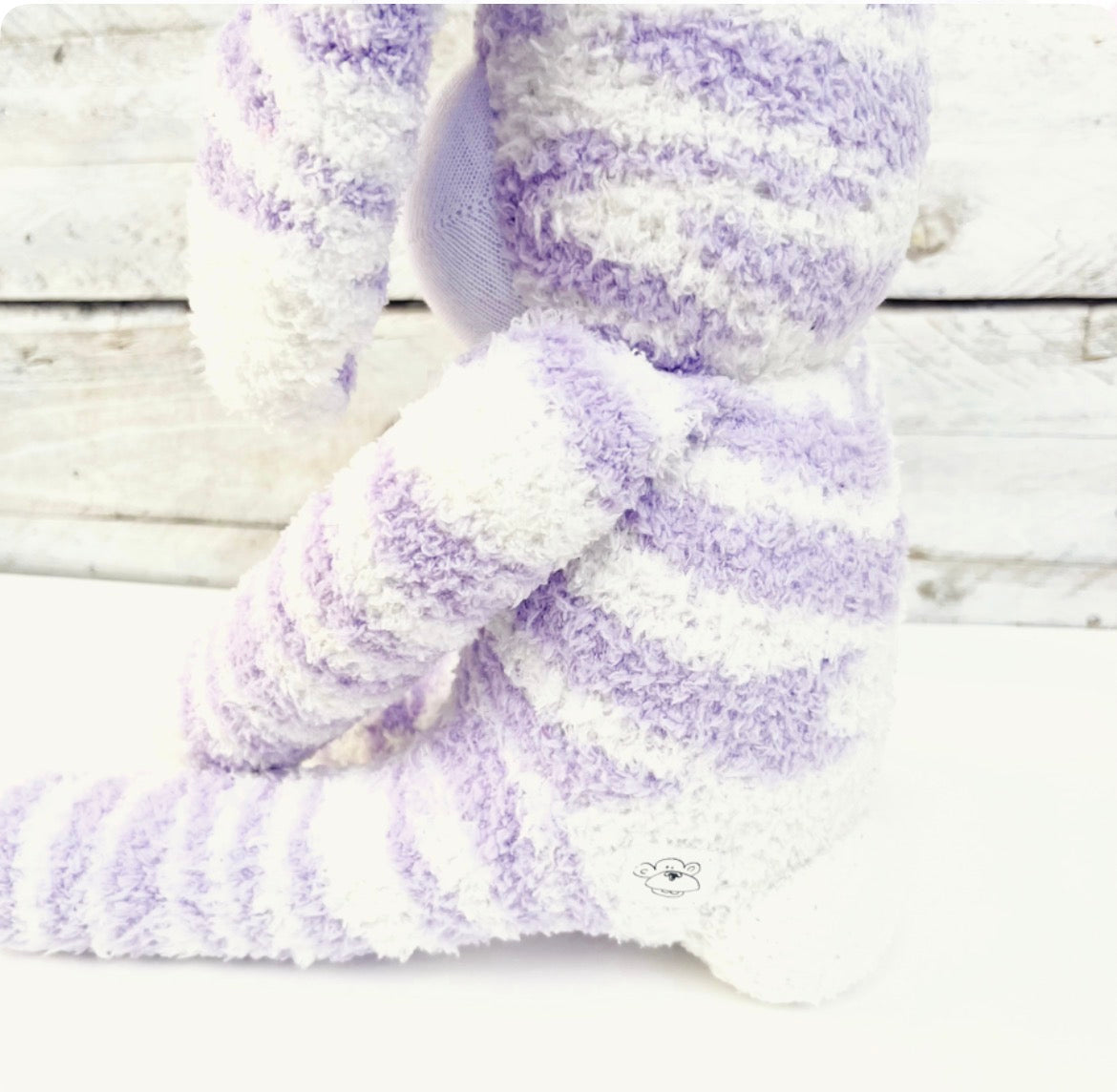 Bessie the Sock Bunny - READY TO SHIP soft toy