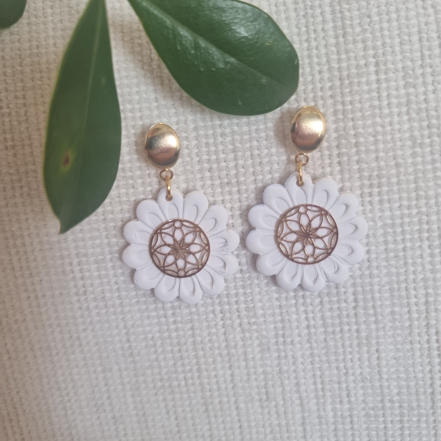 Golden bloom Dangles