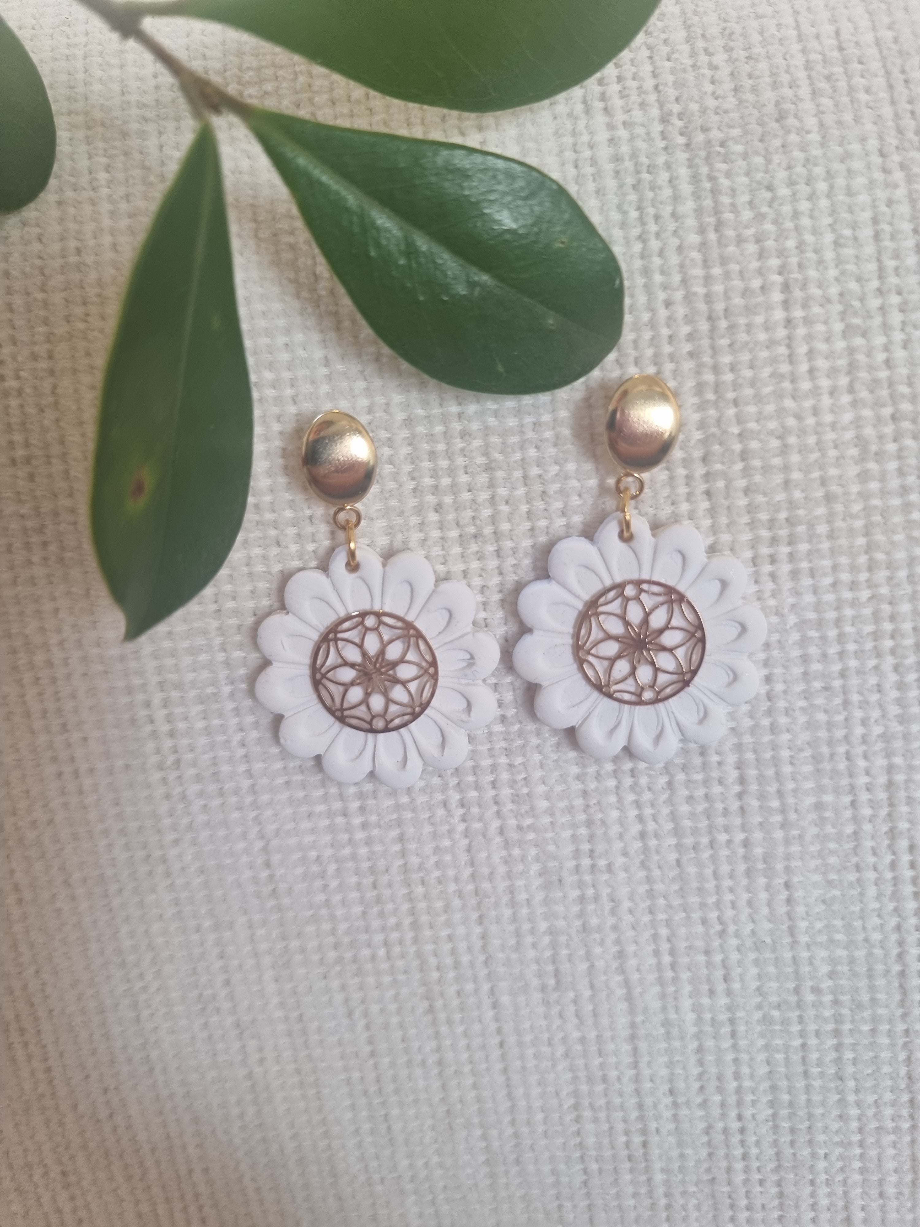 Golden bloom Dangles
