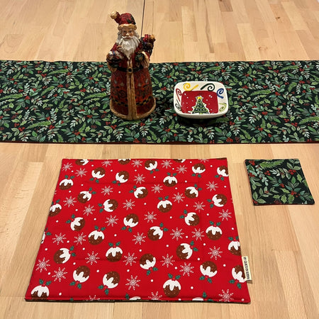 handmade Christmas reversible - traditional