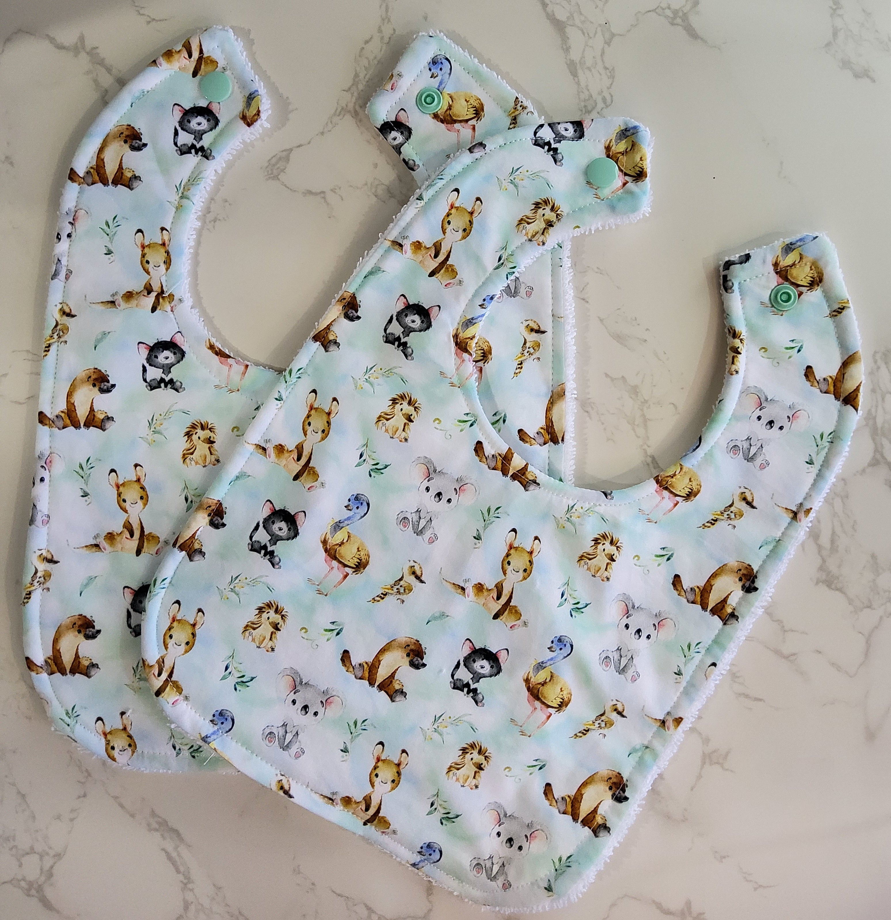 Aussie Animal Bibs