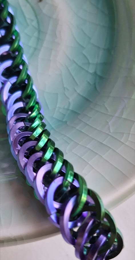 Chain maille bracelet