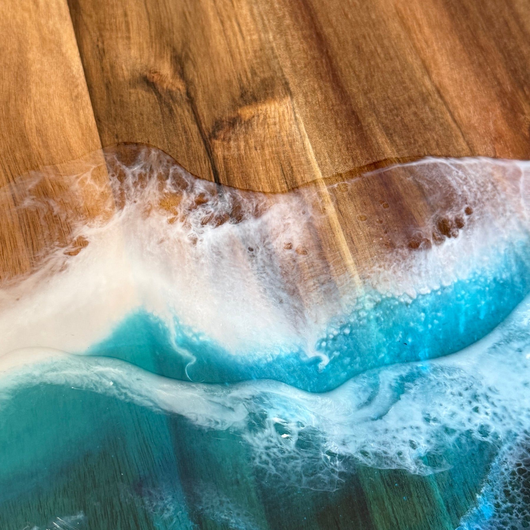 Ocean waves | lazy Susan | home decor | Mother’s Day gift | engraved | gift ideas