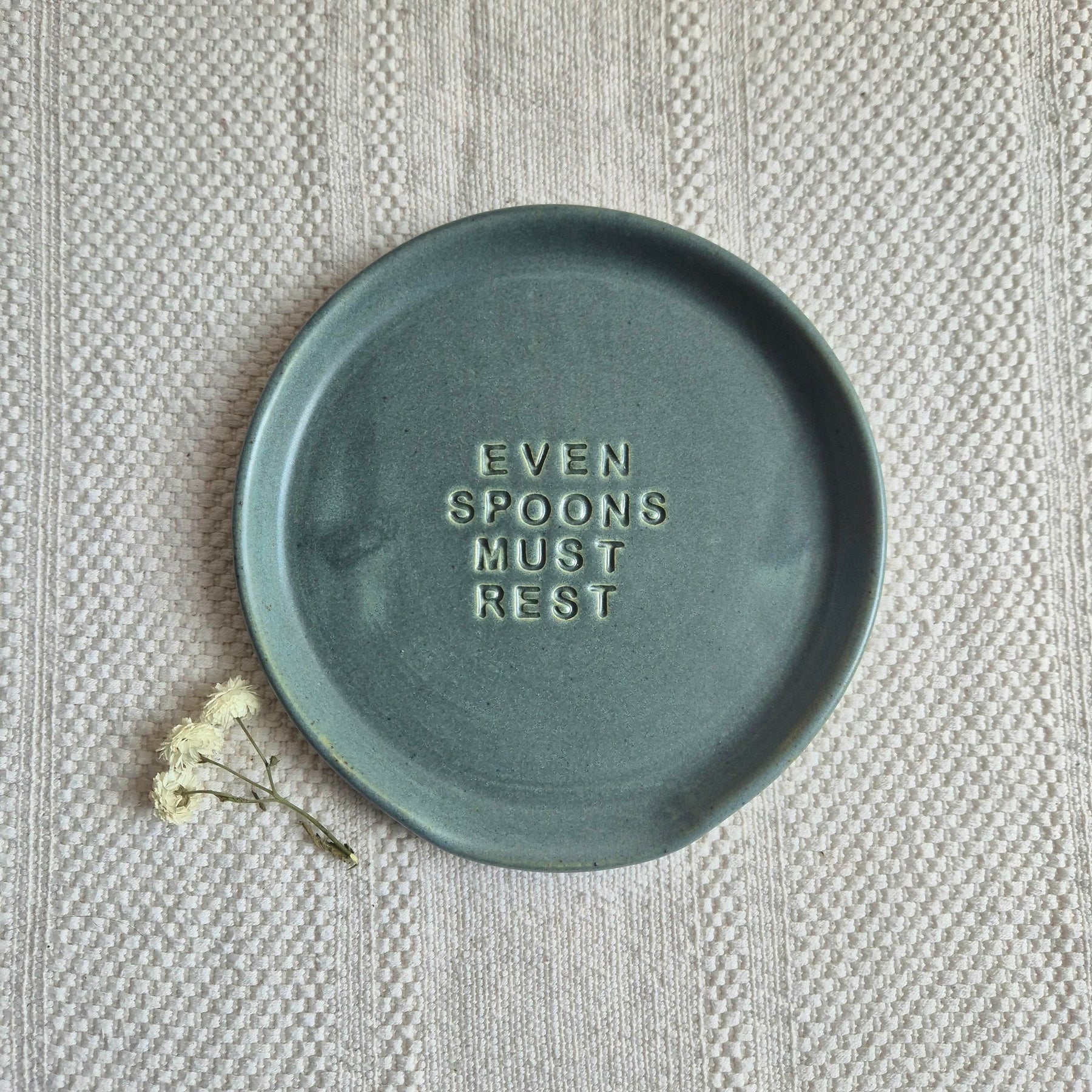 Edwina Green Spoon Rest