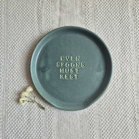 Edwina Green Spoon Rest