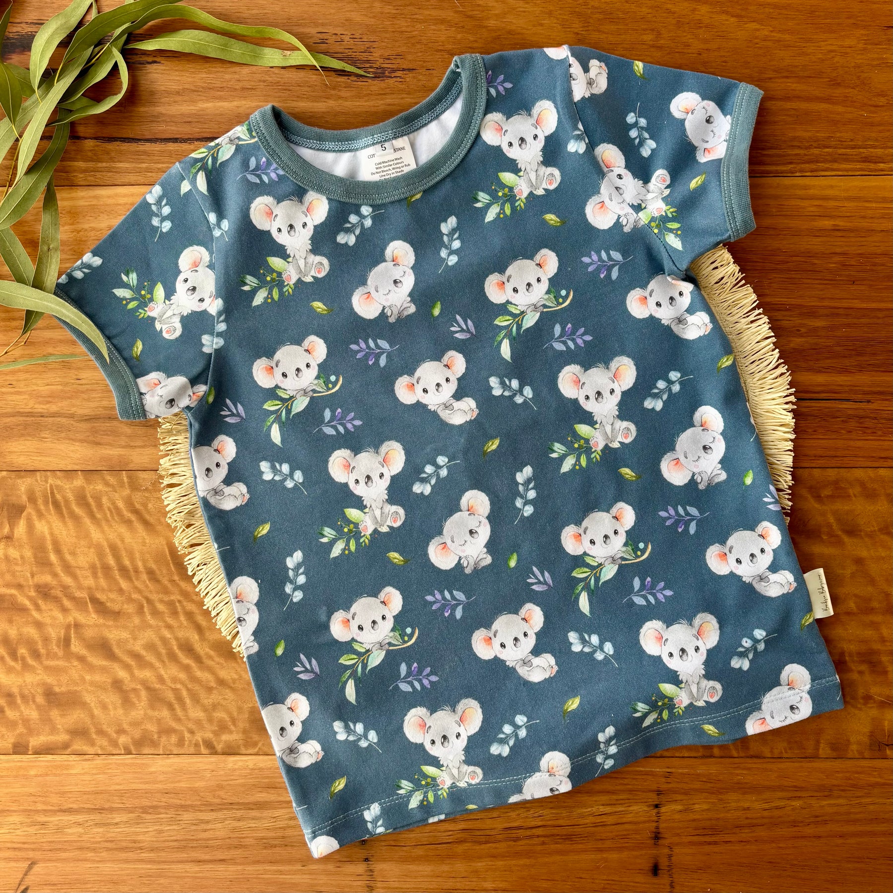 Baby and Toddler T-shirt | Happy Koalas | Size Newborn to 5 | Made to order