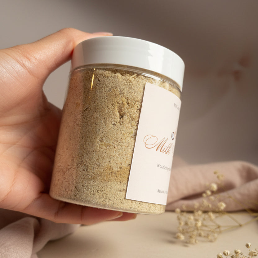 Milk Nest Bath Milk | Coconut, Rice Bran & Oat Mineral Bath Soak
