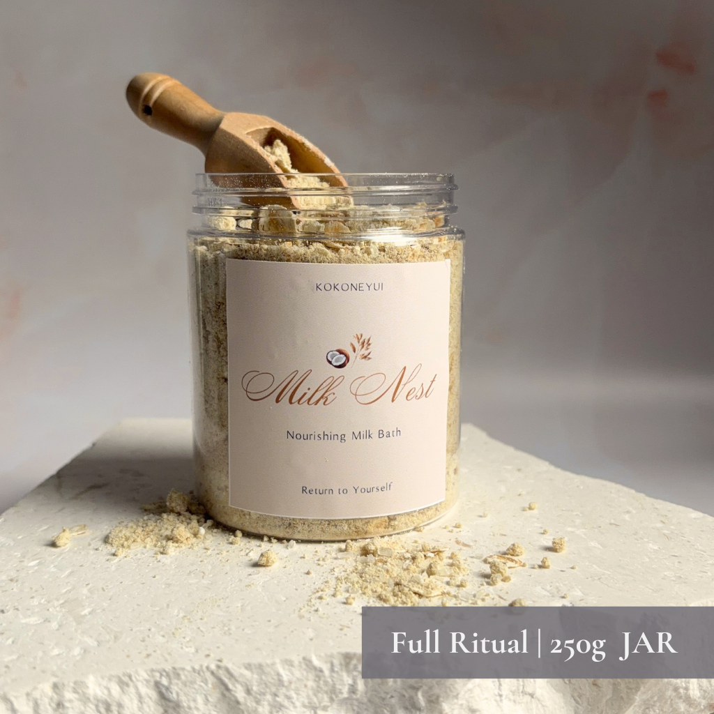 Milk Nest Bath Milk | Coconut, Rice Bran & Oat Mineral Bath Soak