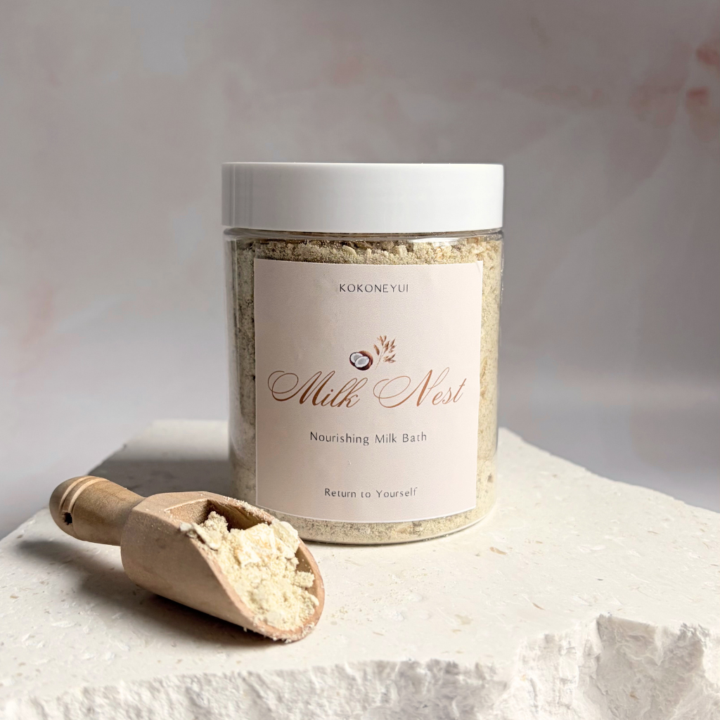 Milk Nest Bath Milk | Coconut, Rice Bran & Oat Mineral Bath Soak