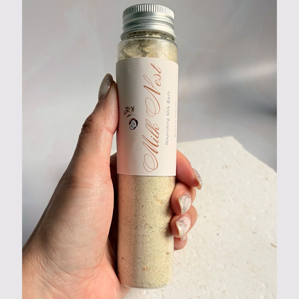 Milk Nest Bath Milk | Coconut, Rice Bran & Oat Mineral Bath Soak
