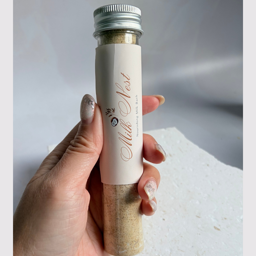 Milk Nest Bath Milk | Coconut, Rice Bran & Oat Mineral Bath Soak