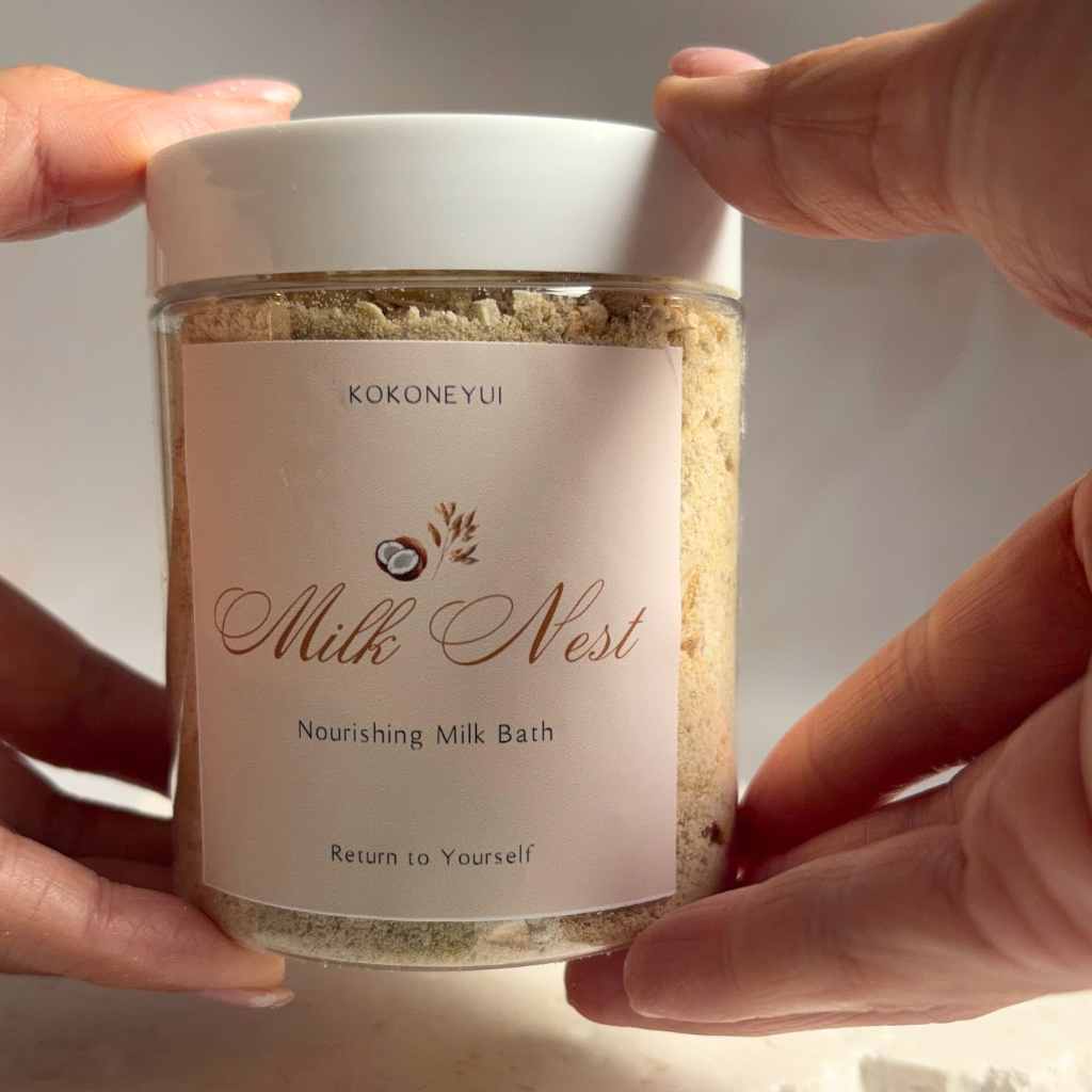 Milk Nest Bath Milk | Coconut, Rice Bran & Oat Mineral Bath Soak