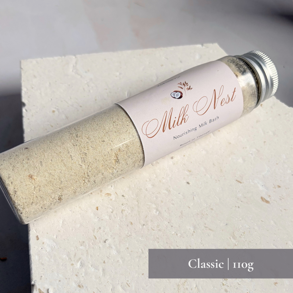 Milk Nest Bath Milk | Coconut, Rice Bran & Oat Mineral Bath Soak