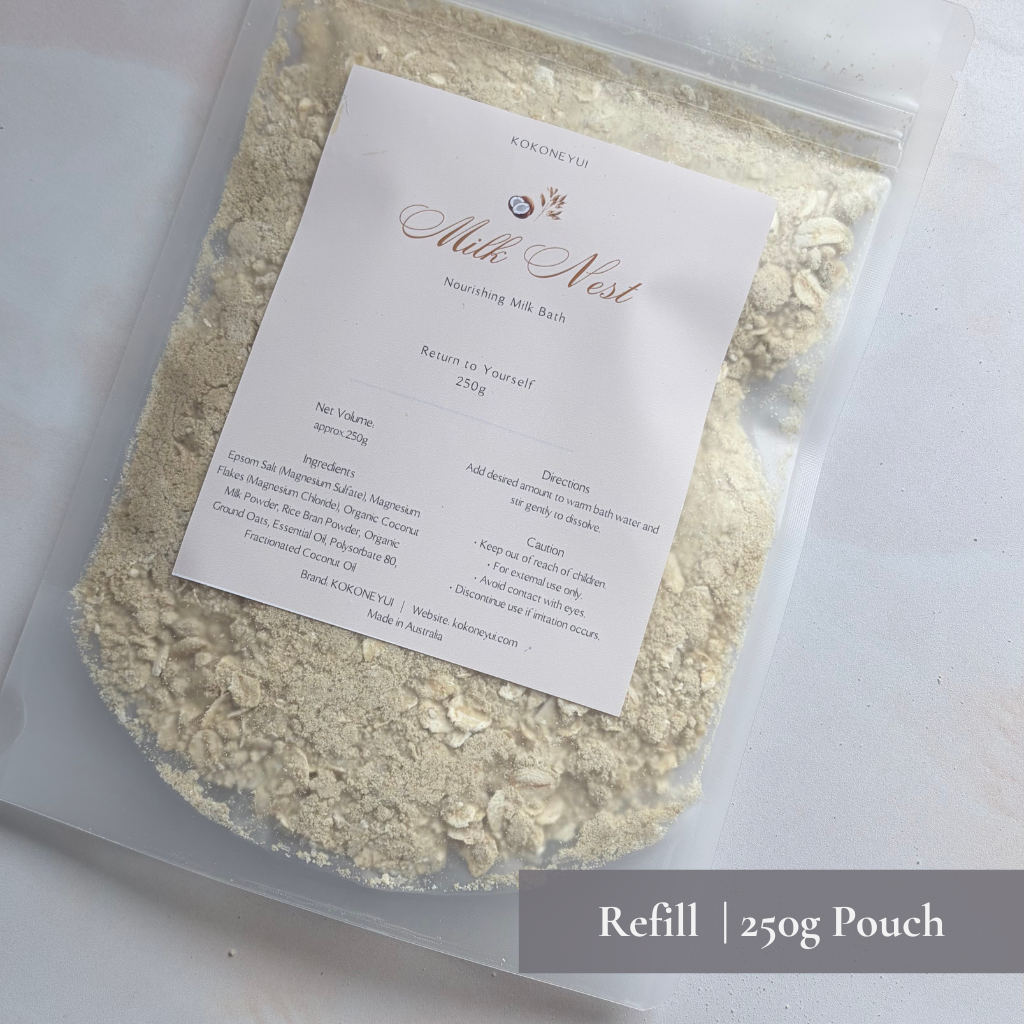 Milk Nest Bath Milk | Coconut, Rice Bran & Oat Mineral Bath Soak