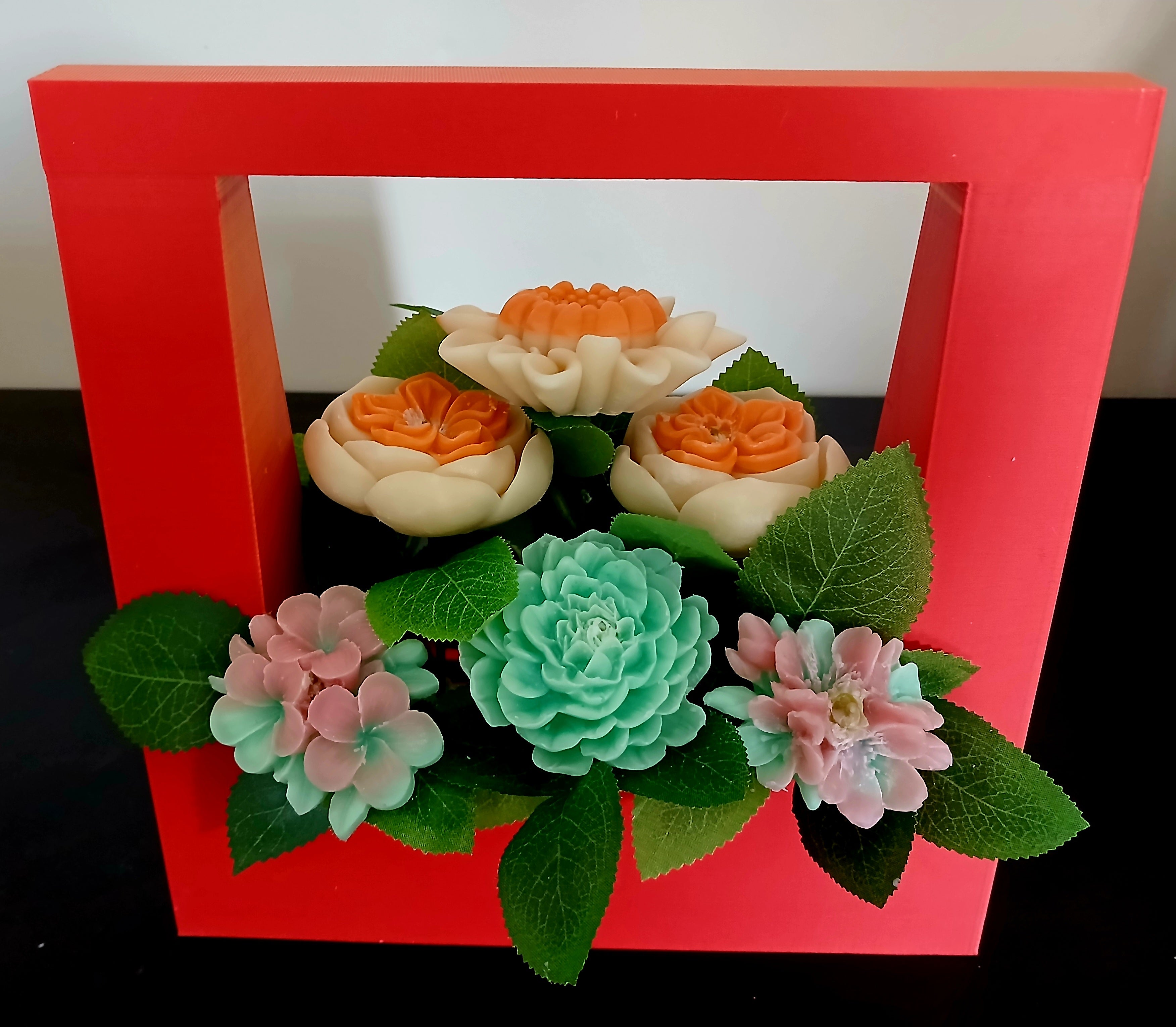 Box Handle Bouquet Japanese Cherry Blossom