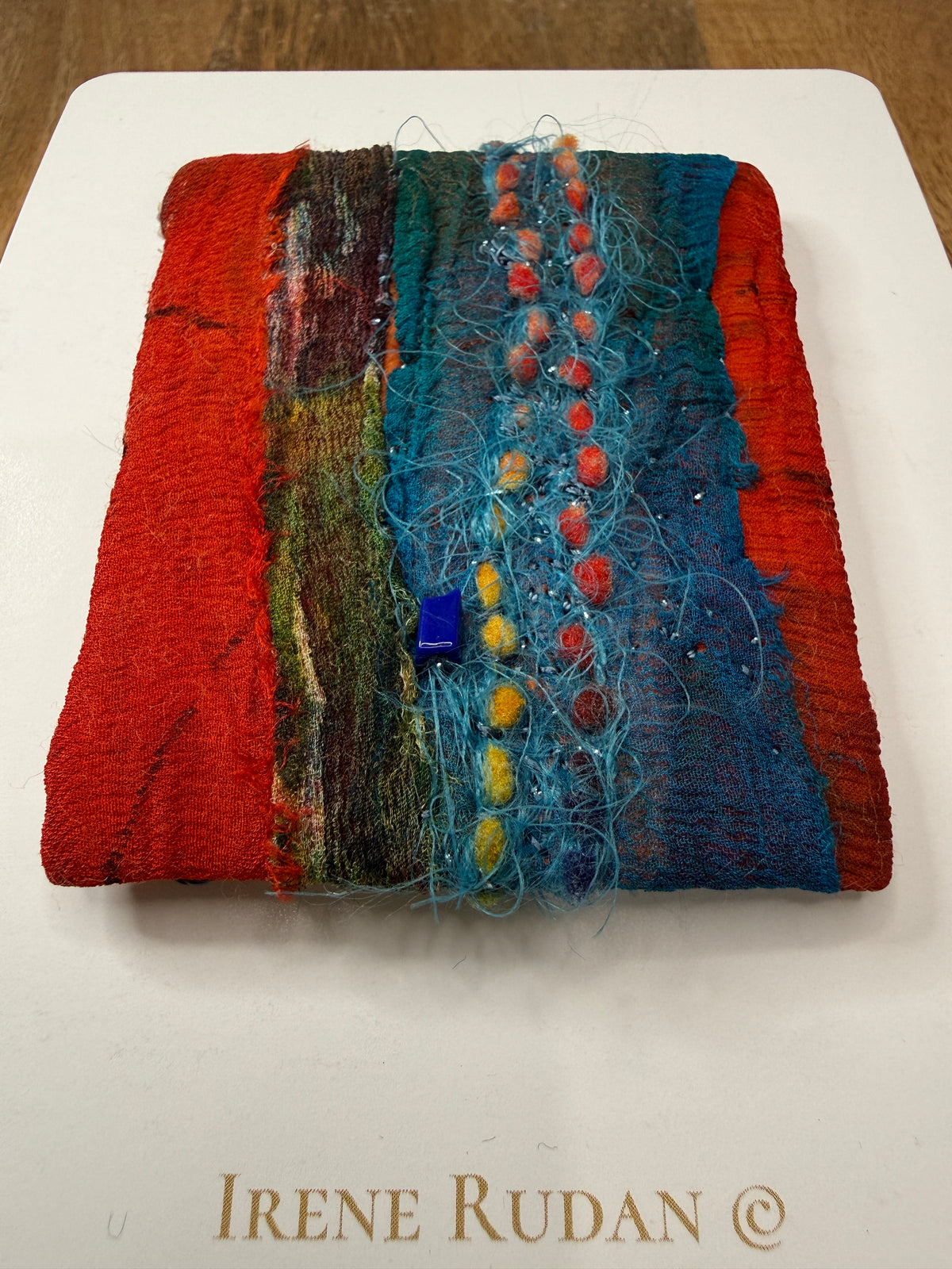 Tracks - A Wearable Art Brooch