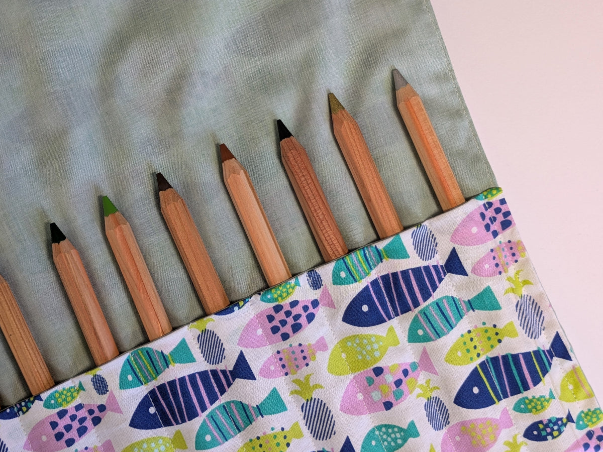 Customisable Roll-up Pencil Case