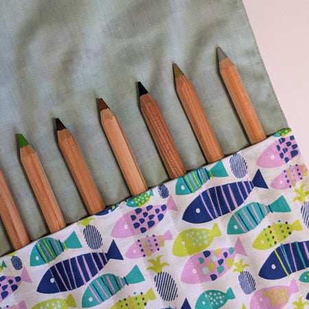 Customisable Roll-up Pencil Case