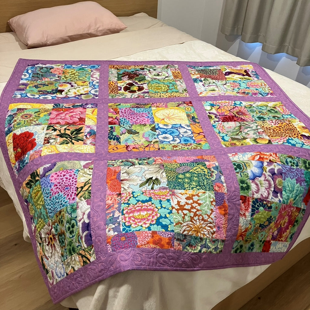 patchwork quilt handmade Australia - lap quilts