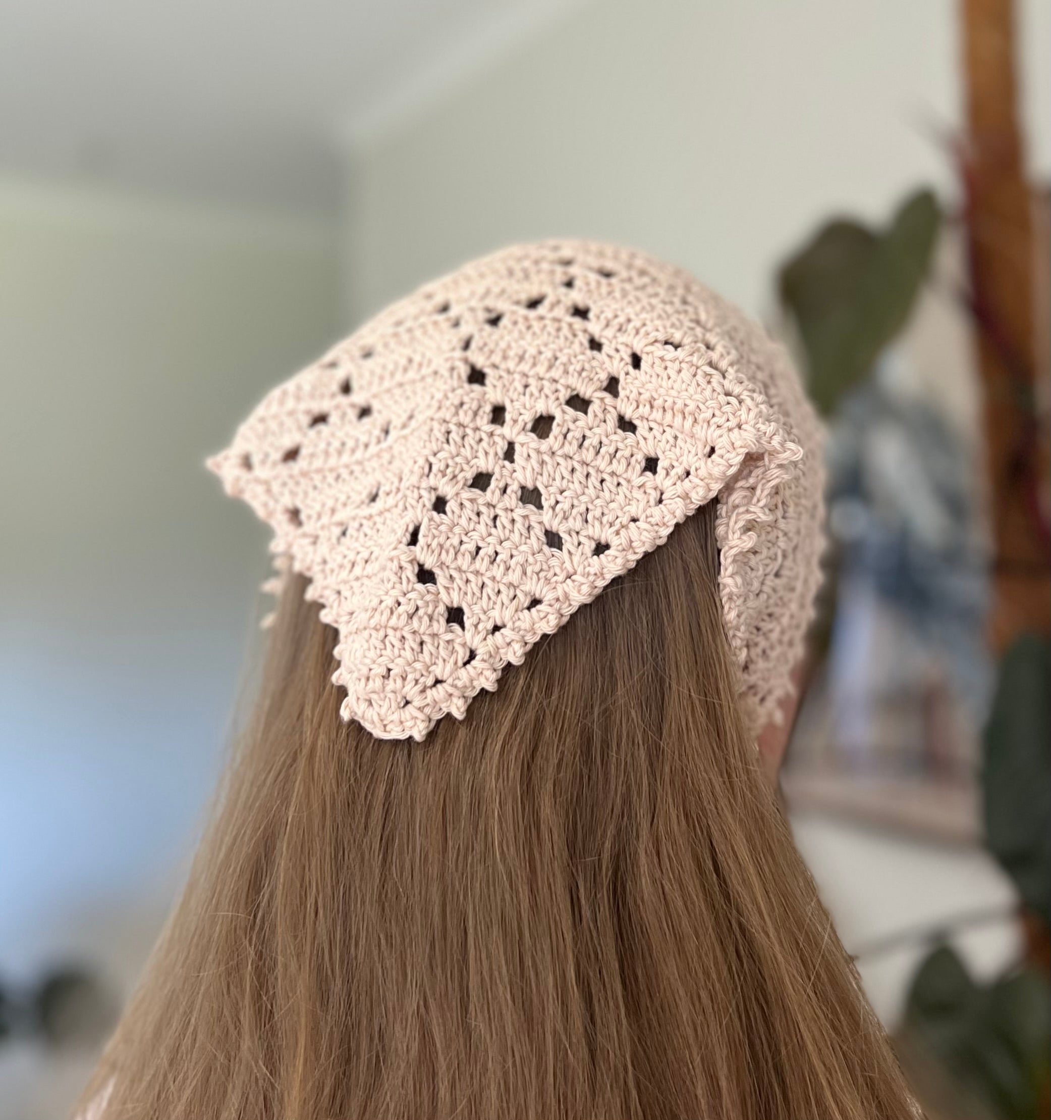 Crochet Head Bandana
